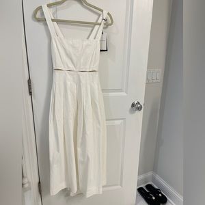 en saison tie back Midi Dress